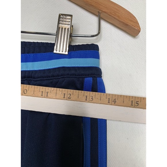 Adidas Climacool Active Pants - Navy with Blue Stripes Youth Size Large - Picture 7 of 12